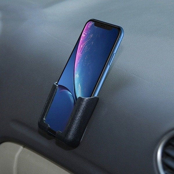 Phone Holder Mount | Adjustable Wall & Car Stand | Strong Adhesive | Universal Fit