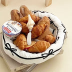 Ribbon Stripe Basket