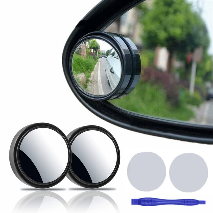 Reverse assistance mirror