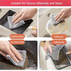 Double stainless steel sponge