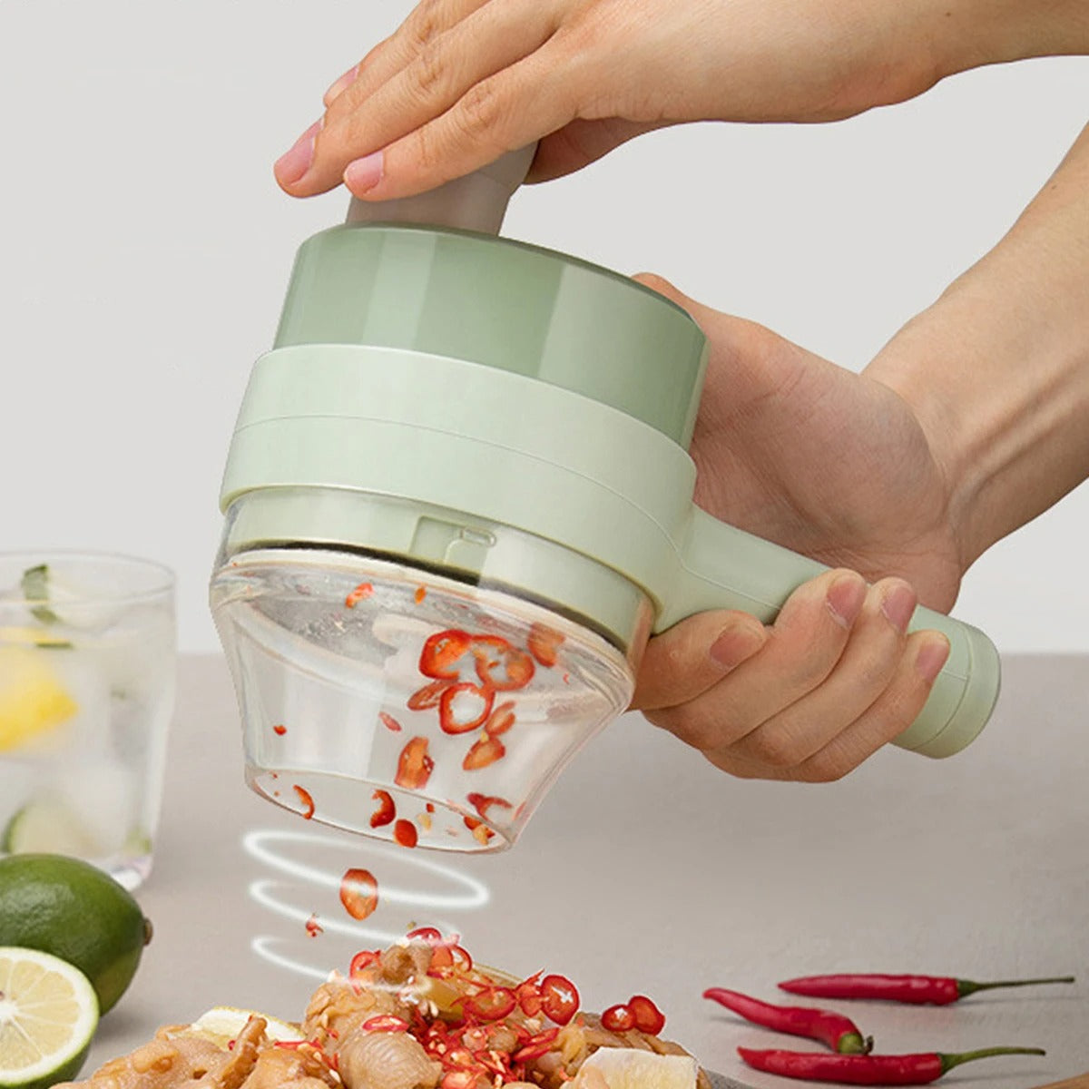 Vegetable cutter | Fast electric chopper