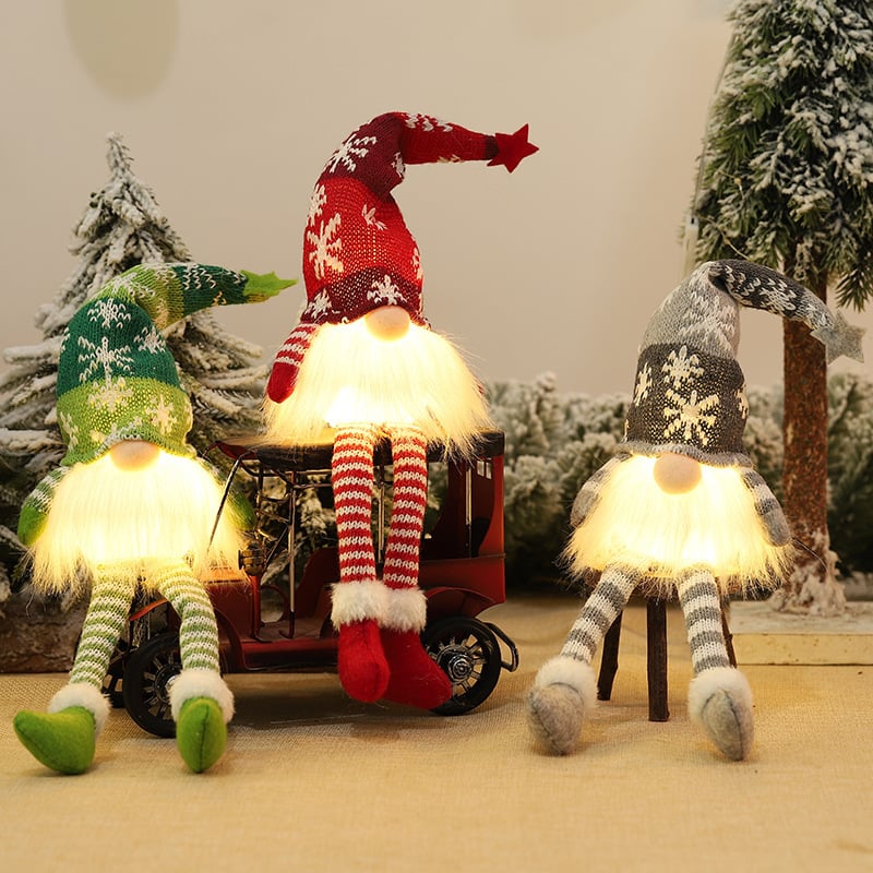 Lighted Christmas Gnome