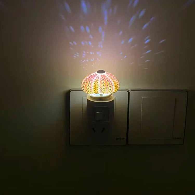 LumiCraft – Unique DIY table lamp with natural sea shell for a cozy décor