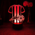 SportGlow Lamp - 3D LED Night Light for Football Fans
