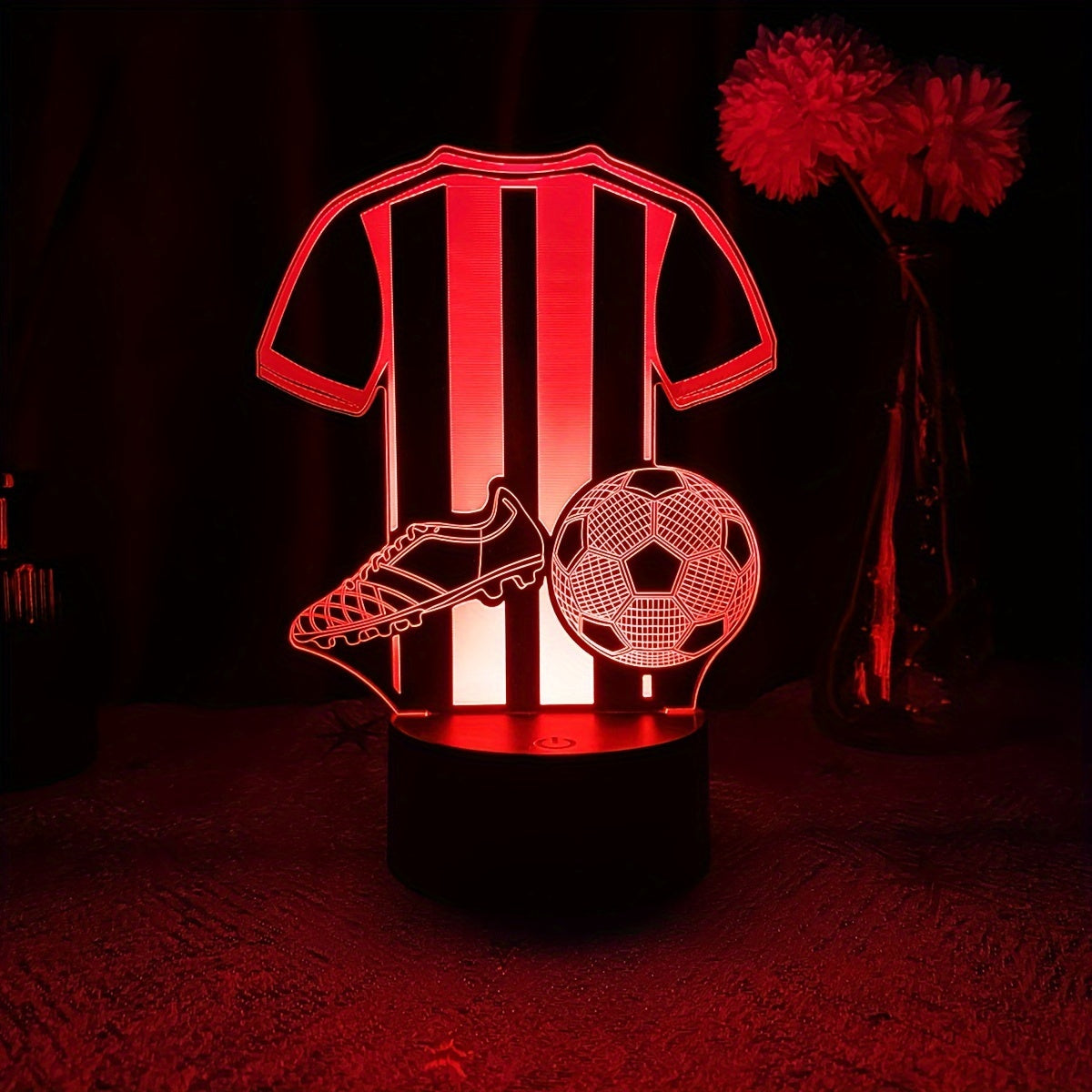 SportGlow Lamp - 3D LED Night Light for Football Fans
