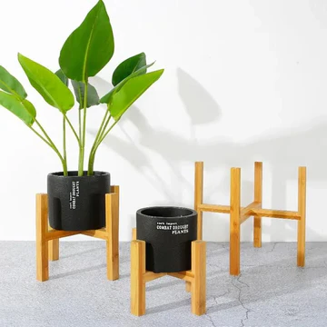 Wooden Plant Pot Trays