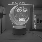 MoonPalace - 3D Color Night Lamp Touch