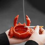 CrabbySmoke – Unique crab-shaped ashtray with lid