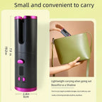 Cordless curling iron for shiny & healthy curls