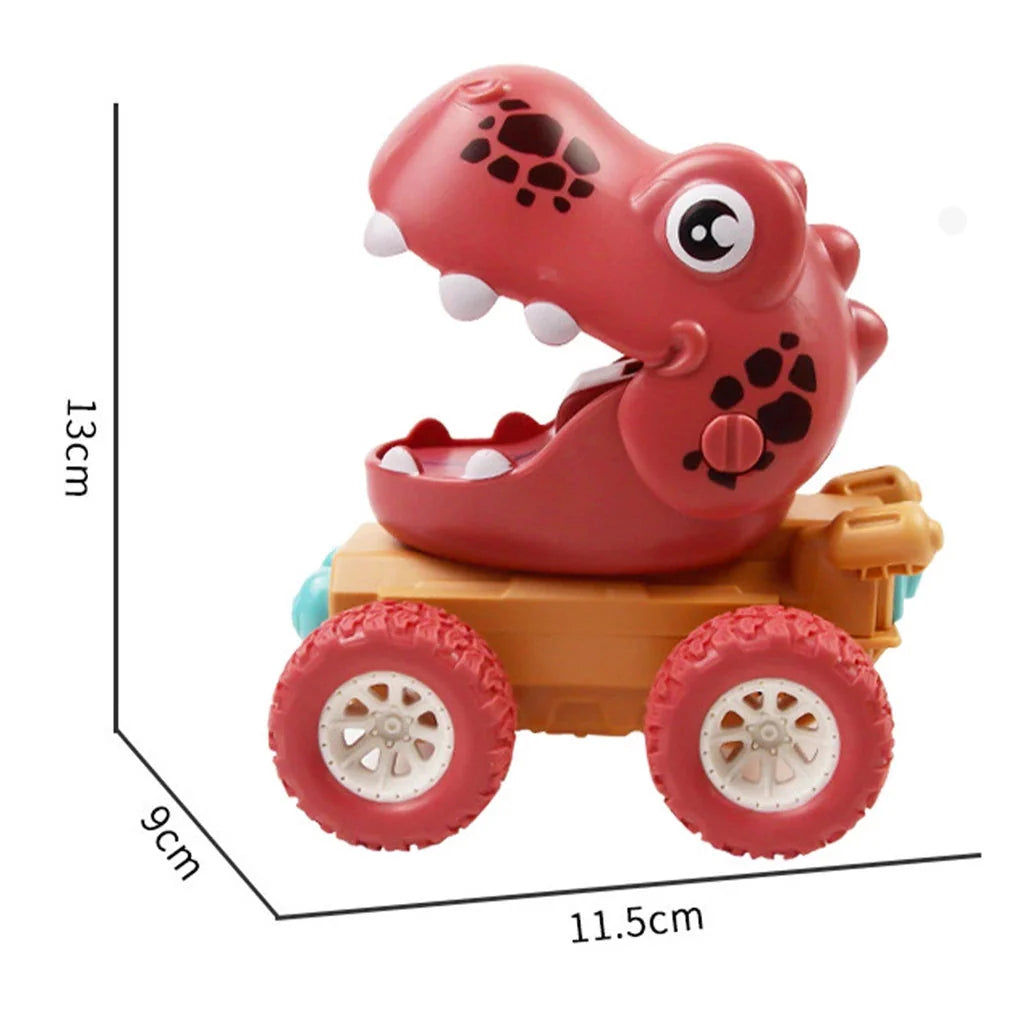 PUSH & DRIVE DINO MONSTER TRUCKS