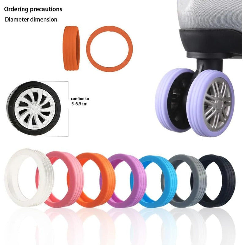 Silicone Luggage Wheel Covers