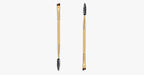 Double-sided eyebrow brush - Sharper eyebrows and voluminous lashes