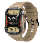 Smartwatch Rugged Outdoor Fitness Tracker Black