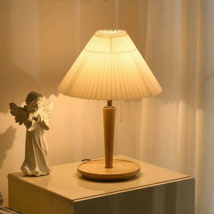 Elegant Lamp from Natural Wood