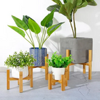 Wooden Plant Pot Trays