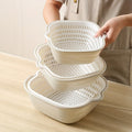 Jamera - Luxury Double Layer Drain Strainer Set of 3