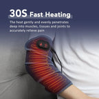 Flexible heating pad for targeted pain relief