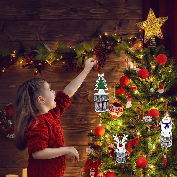 Christmas Money Holder Pendant | Wooden Ornament to Hang | Creative Gift for Children