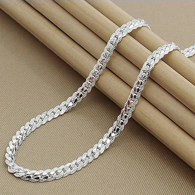 SilverGlow Necklace – Luxe 925 Silver Necklace for Women
