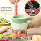 4-in-1 Electric Kitchen Package includes chopper and cutting tool