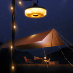 Waterproof, Portable, Stowable String Of Lights For Outdoor Use