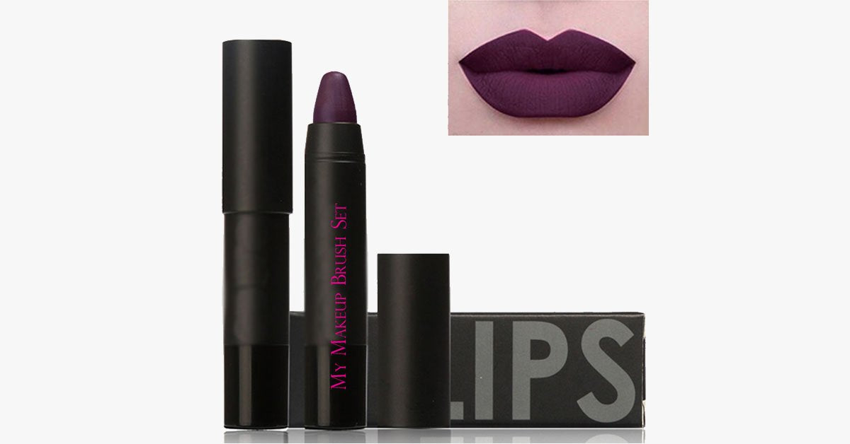 Soft texture and matte finish lipsticks - Perfect lip color!