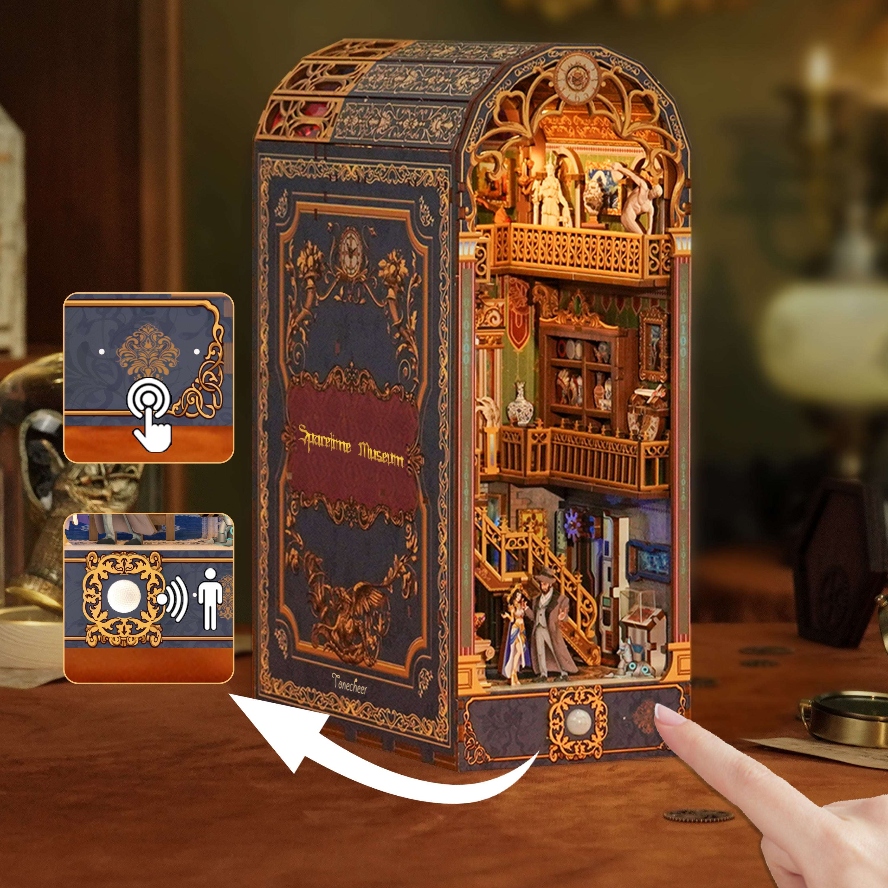 Spacetime Museum DIY Book Nook Kit