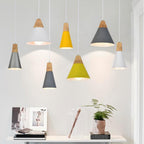 Minimalistic Wooden Pendant Light | NordicLight