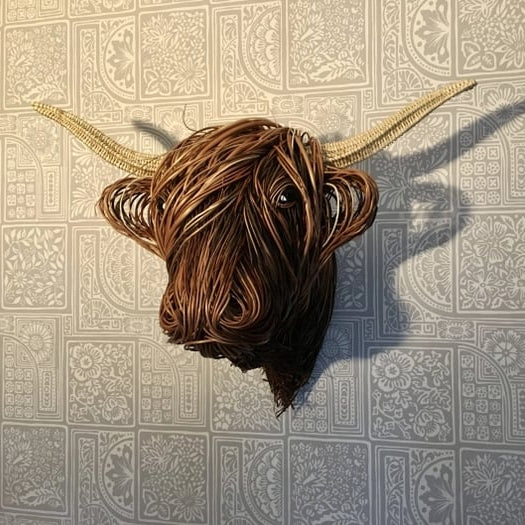 Cow Wall Sculpture – Bowie