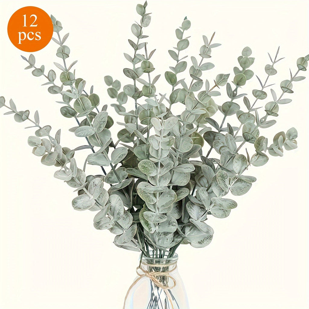 SpringEuca Artificial Eucalyptus – Decorative Centerpiece for Get Well or Hanukkah
