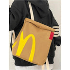 Playful Arch Canvas Backpack