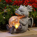 LED Dragon Shaped Table Lamp Rechargeable