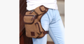 Outdoor Sports Leg Bag - Made from 600D polyester fabrics - PU waterproof - Adjustable & removable leg straps - Two side zip pockets - Multifunctional bag