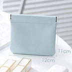 PU leather bags cosmetic pouch