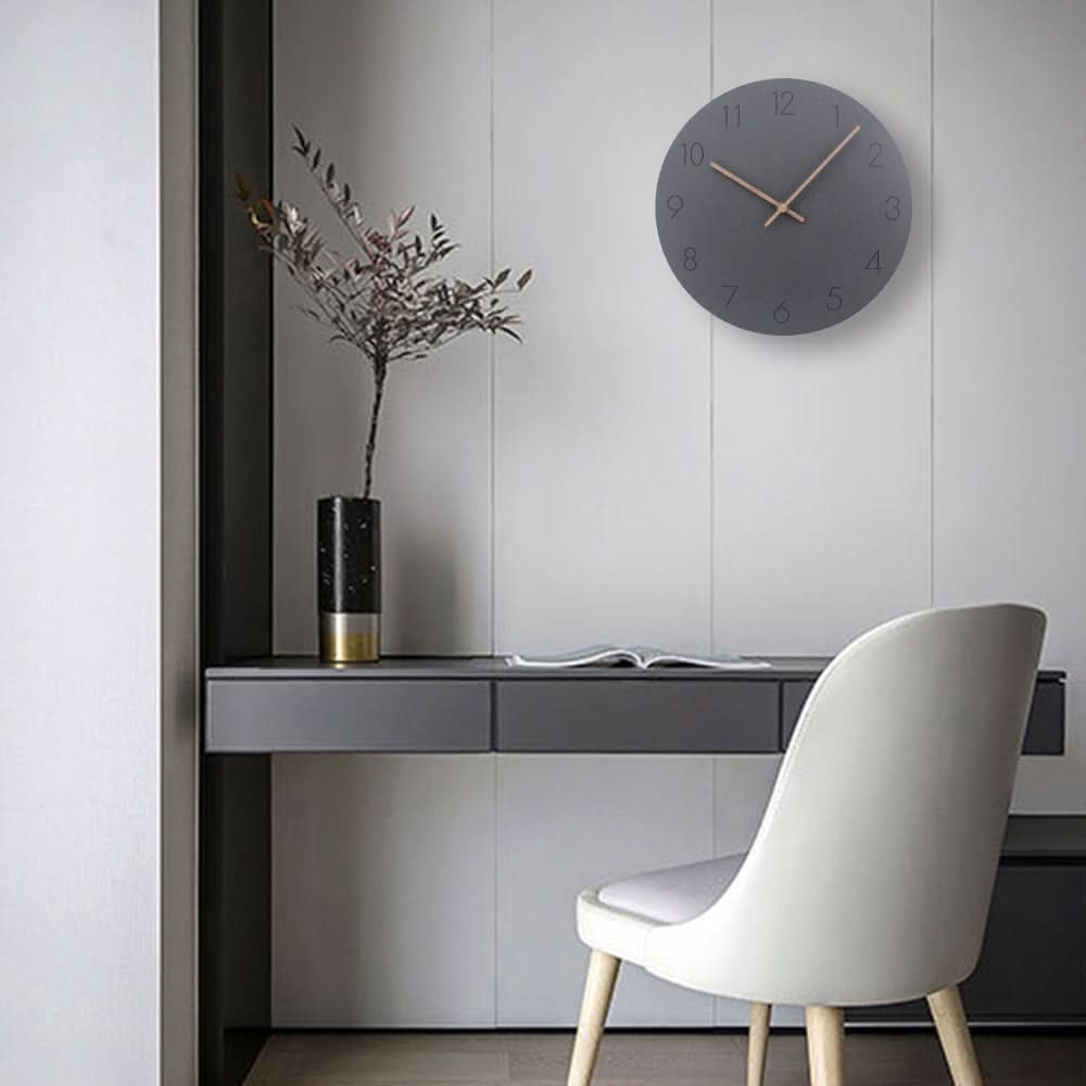 NordWhisper Wall Clock – Silent wall clock in Nordic design