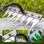 GardenTand Expert – Versatile hand rake made of carbon steel for precision work