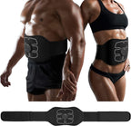 EMS abdominal muscle trainer for effective home training