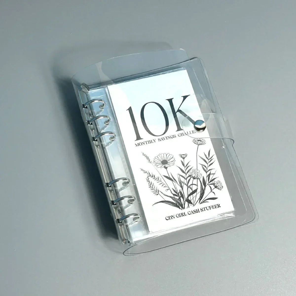 12-Month Envelopes Money-Saving Challenges Binder