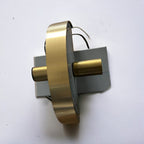 GoldenGleam – Elegant Gold Wall Light with Warm Glow