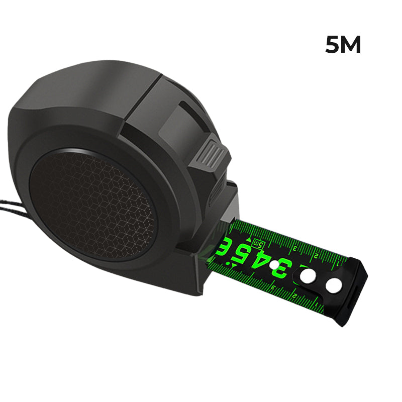 Luminous fluorescent steel measuring tape