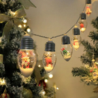 MotiveGlow - Magical Christmas Crystal Light Chains