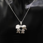 Boys' and Girls' Pendant made of Stainless Steel