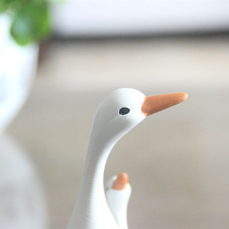 Harz Simulation Duck Art Ornament