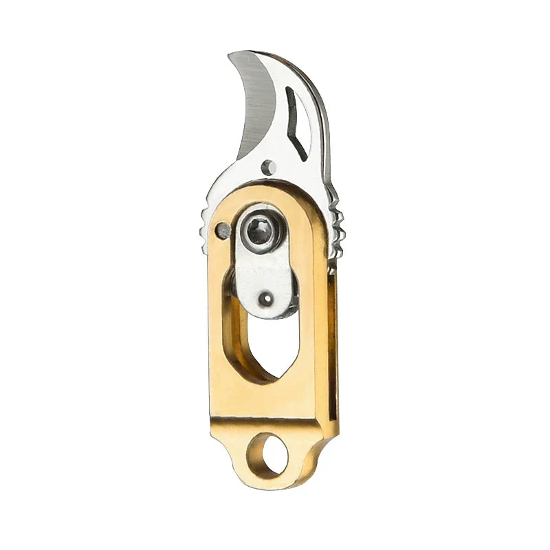 Mini Brass Folding Claw - Pocket-Sized Express Opener