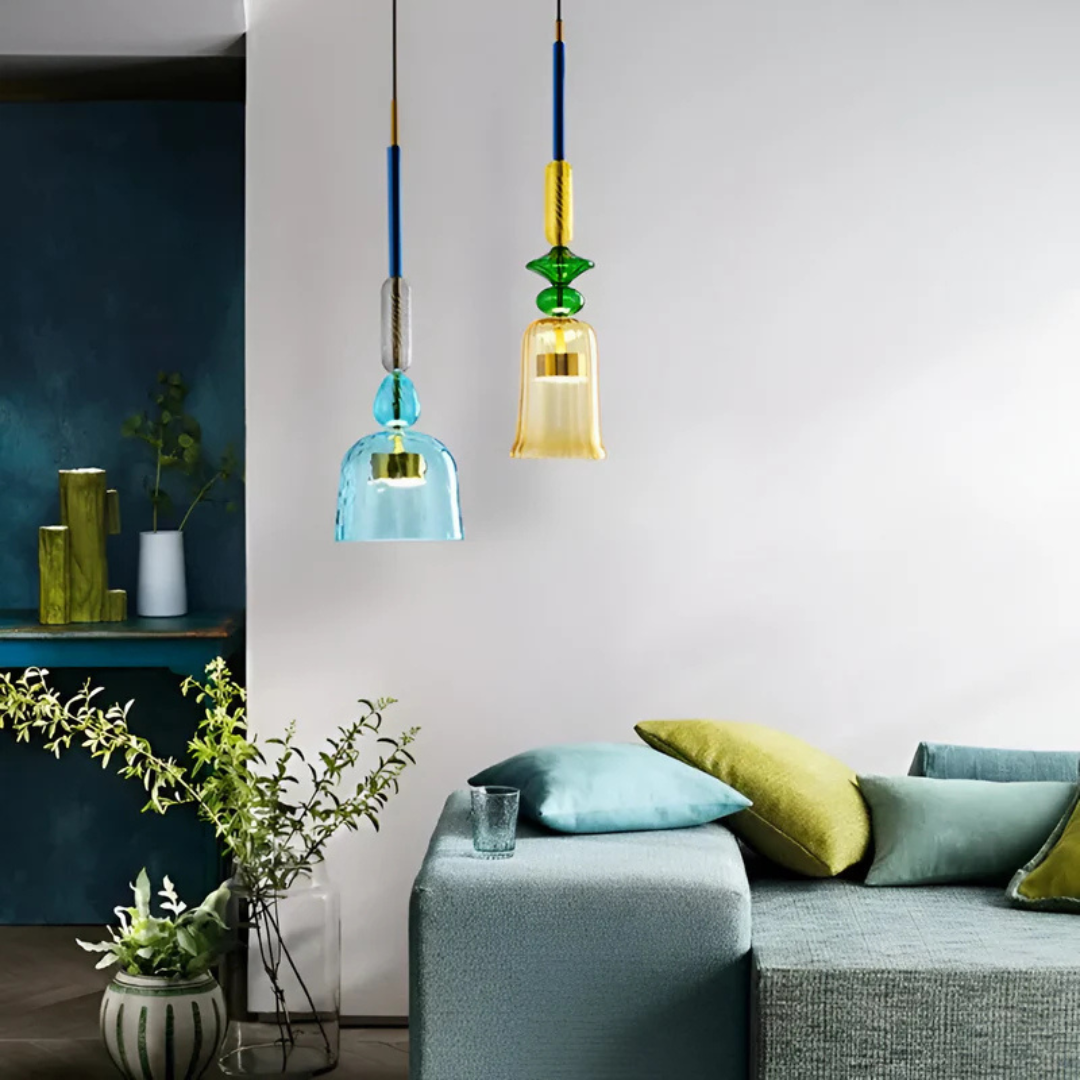 Multicolored Pendant Lamp that Will Bring Joy and Energy to Your Home