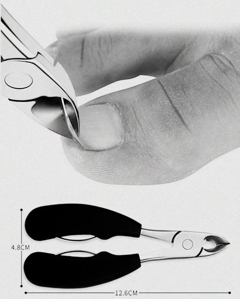 Toenail Clipper for Seniors, Sharp, Ergonomic & Ideal for Thick Nails