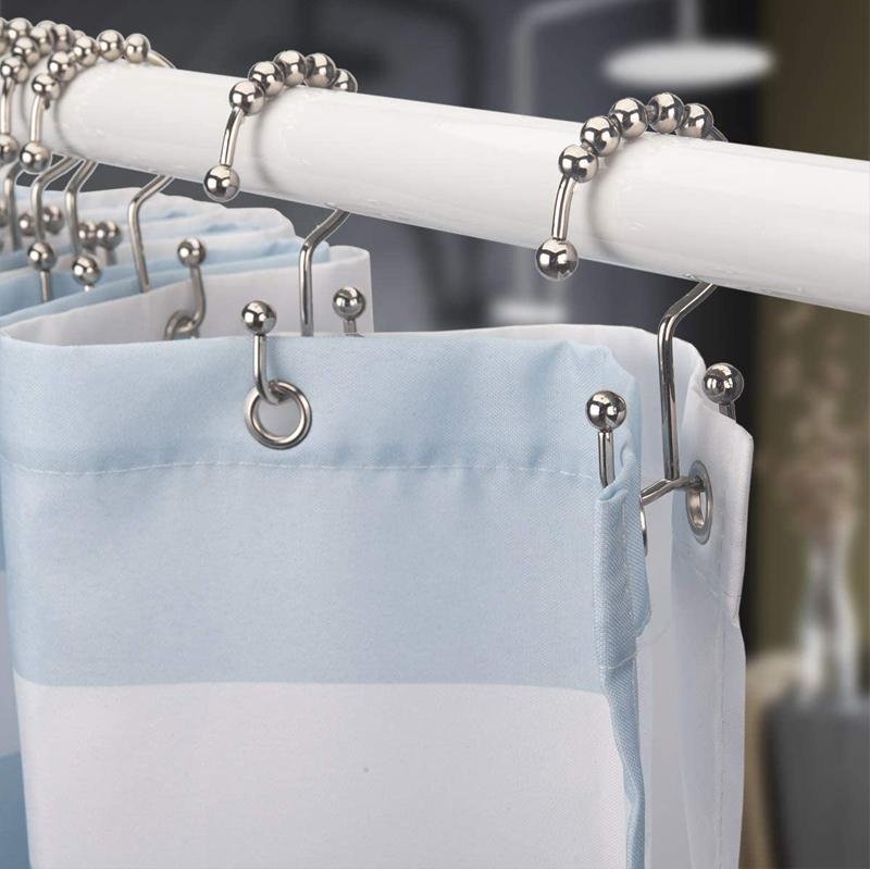 Stainless Steel Shower Curtain Hooks