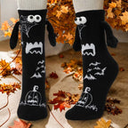Magnetic Socks Winter Edition Couple Hand in Hand Socks