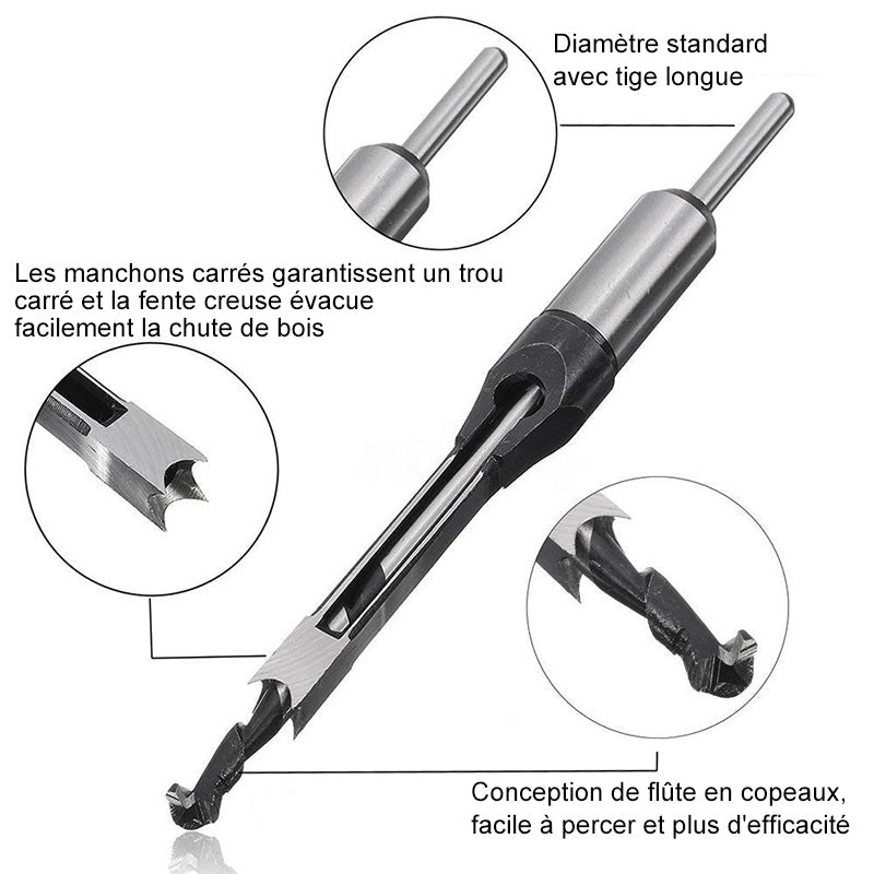 Chisel drill