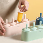 Silicone Ice on a Stick Ice Cream Mold Set